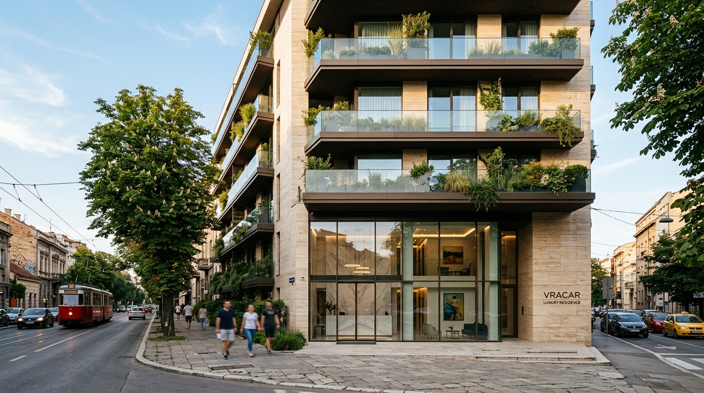Vračar Prime Residences - 5 spratova, novogradnja Beograd